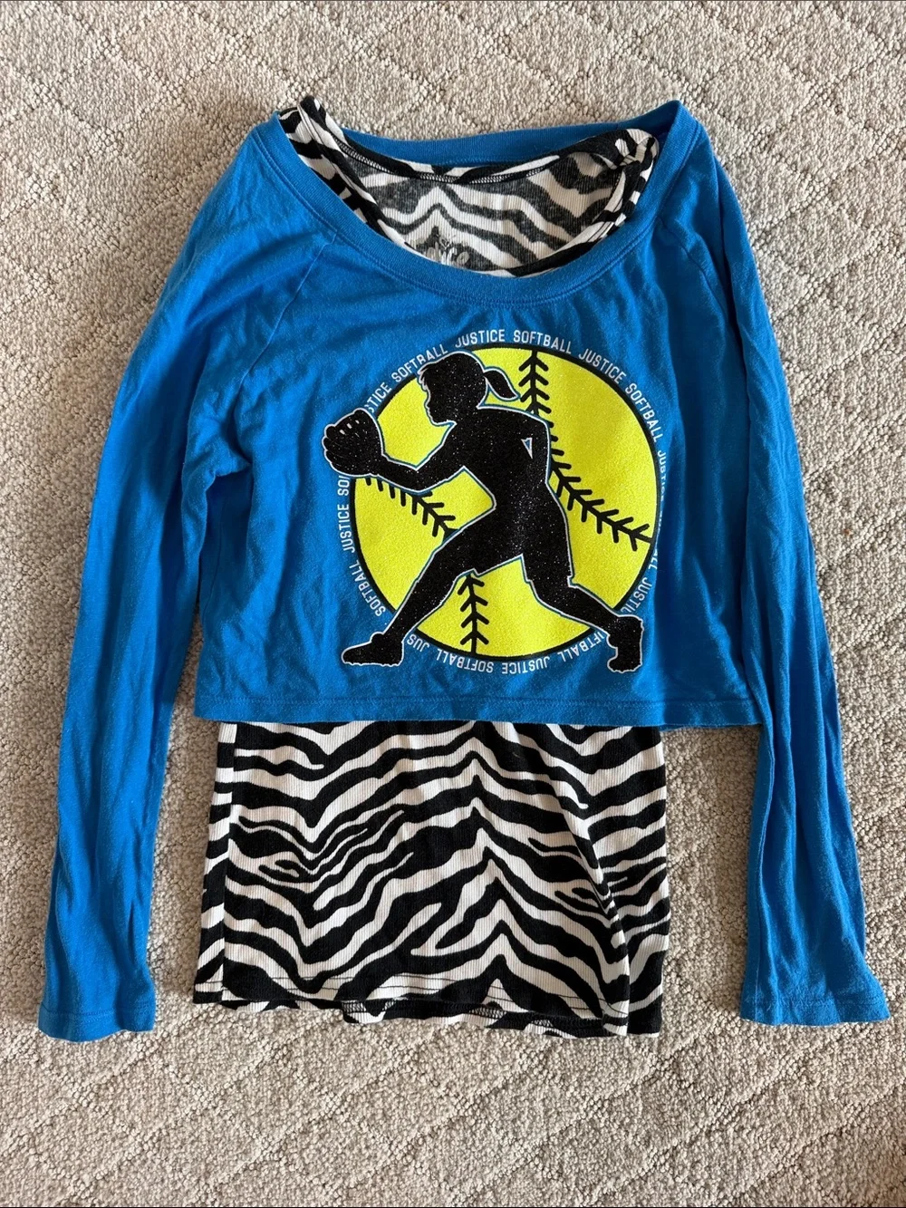 Girls Softball Graphic Tee, Shorts, Sweatpants and Hoodie Bundle
